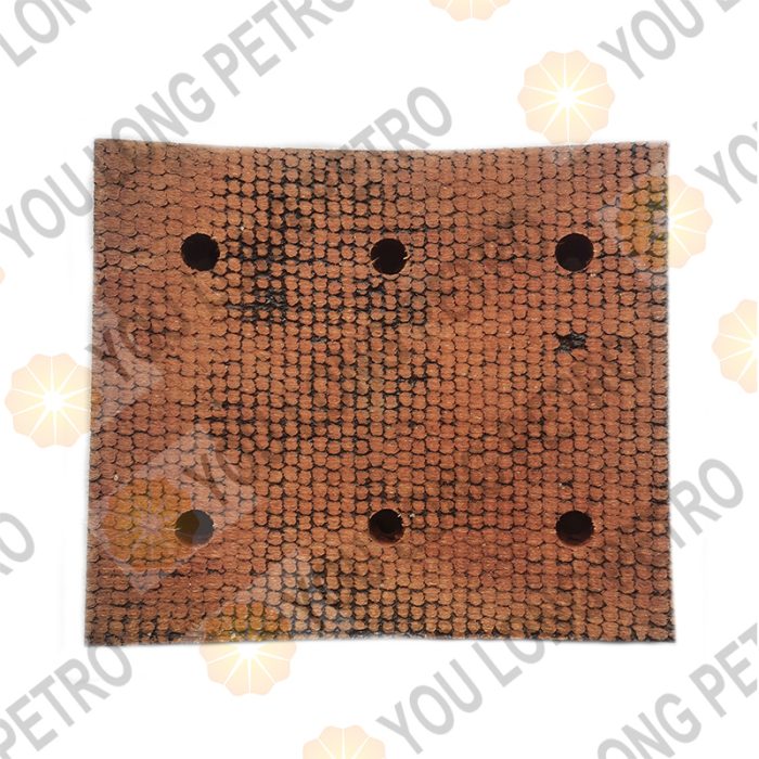 Brake Blocks 1-1 8”x12”x12”Spare of IRI-1287Draw Works, Reguired Woven Material
