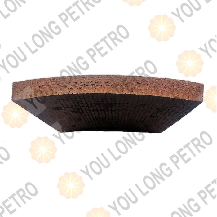 WL2124-4, GB-160-T GB-160-TS GB-250-T T-103-250 Continental Emsco 1 x 7-12 x 12 Inch (in) Sand Reel Brake Block 38 x 1-14 in. BFH