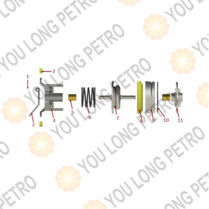 Hulliburton HT400 SJPETRO SJ SERVA  TPH400 Fluid-End Parts Suction Valve Subassembly