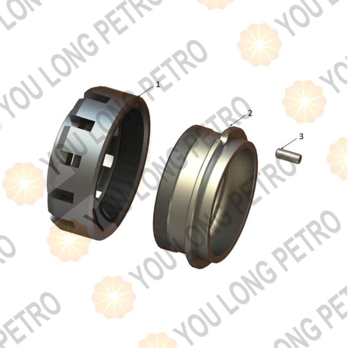 Hulliburton HT400 SJPETRO SJ SERVA  TPH400 Fluid-End Parts TPH400 Fluid-End Parts Packing Nut Subassembly