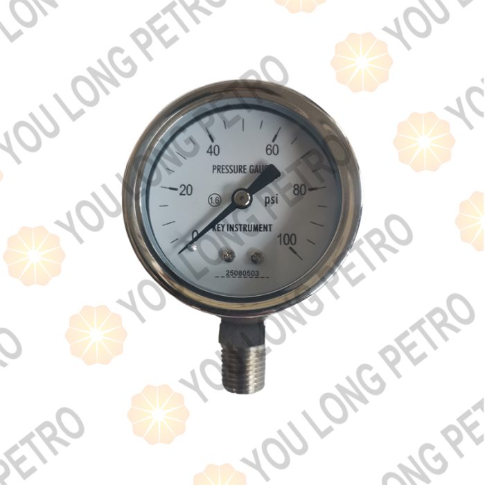 NOV MD Totco Crown Wagner SJPETRO RGPETRO Drilling Instrument JPIM DONGSU BJPM 0-100psi pressure gauge