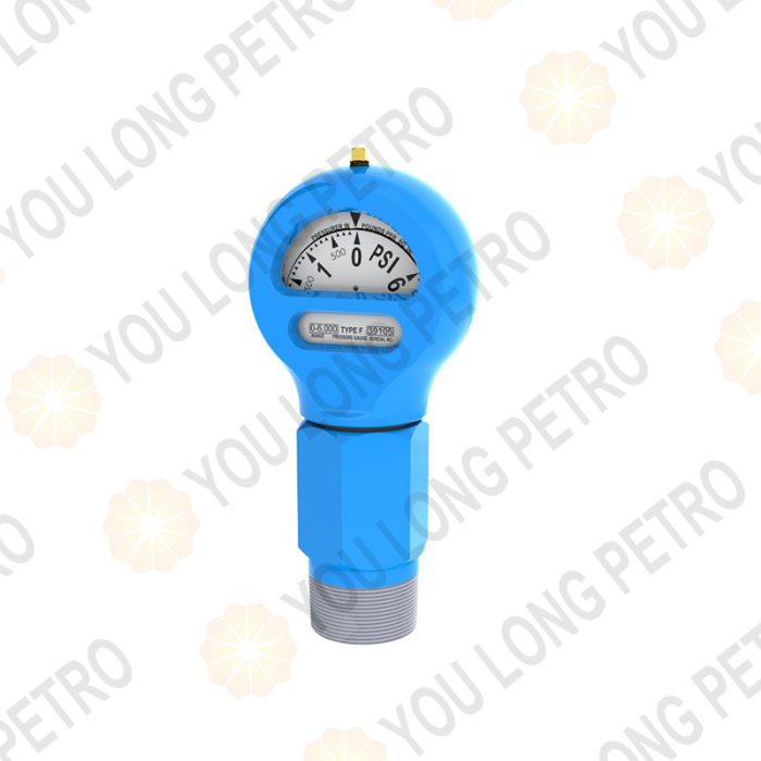 NOV MD Totco Crown Wagner SJPETRO RGPETRO Drilling Instrument JPIM Pressure Gauge Type F