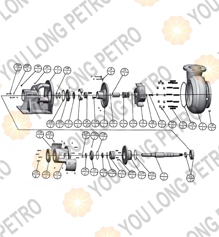 SJ SERVA SJPETRO Varco NOV SCP TSC Centrifugal Pump