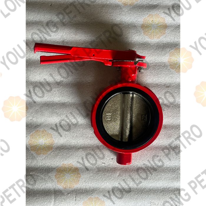 Weir SPM TWS600 Pumps SJPETRO 6" BUTTERFLY VALVE COMPLETE SET (GRW) P/N:DN150