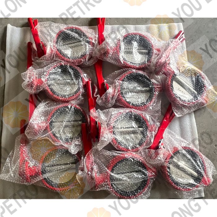 Weir SPM TWS600 Pumps SJPETRO 6" BUTTERFLY VALVE COMPLETE SET (GRW) P/N:DN150 - 图片 2