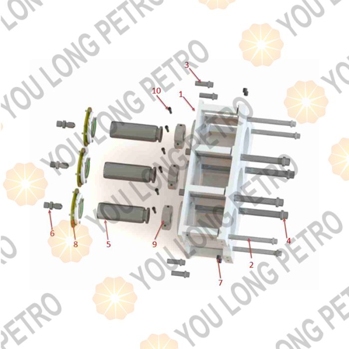 Weir SPM TWS600S TPD600 TPB600 TPC600 STP600 Pump CONNECTING BOX ASSY