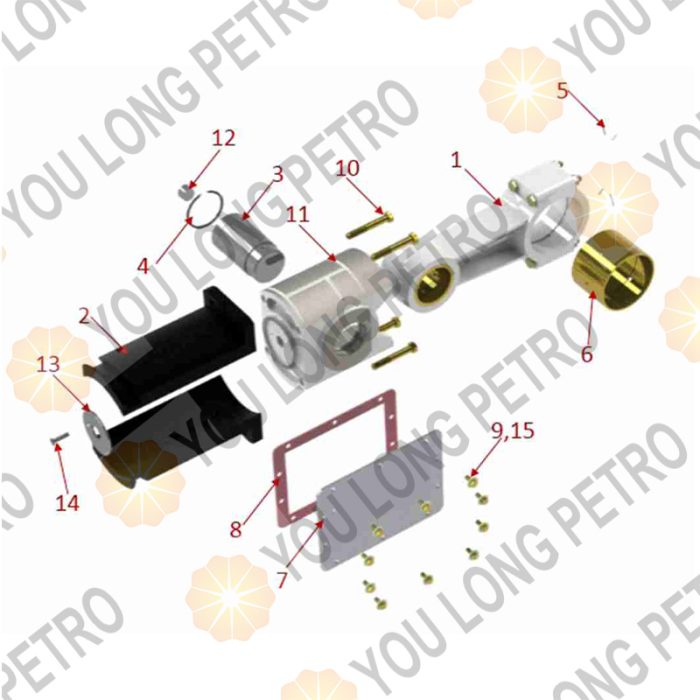 Weir SPM TWS600S TPD600 TPB600 TPC600 STP600 Pump CONNECTING ROD AND CROSSHEAD