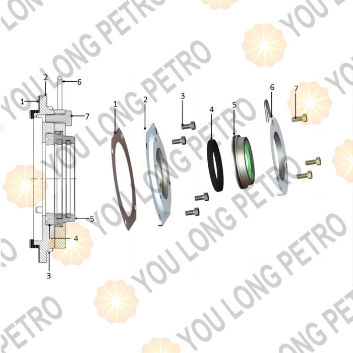 Weir SPM TWeir SPM TWS600S TPD600 TPB600 TPC600 STP600 Pump DIAPHRAGM SEAL ASSEMBLY