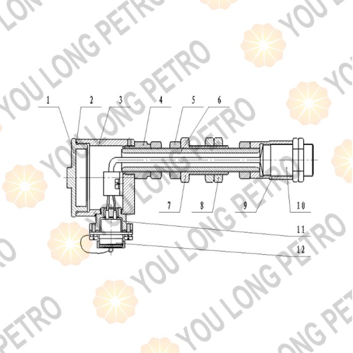 NOV MD Totco Crown Wagner SJPETRO RGPETRO Drilling Instrument JPIM Rotary RPM Gauge and Sensor
