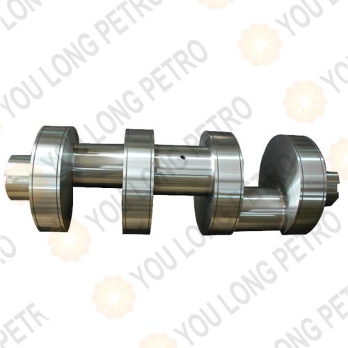Power End Spare Parts Crankshaft For Mud Frac Plunger Pump