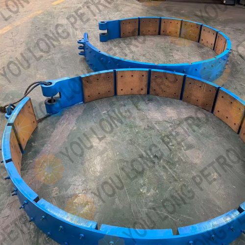 CONTINENTAL EMSCO UB-54 Mobile Rigs Drilling Rig Workover Rig Drawworks Brake Band, Band Brake, Brake Block, Brake Shoe