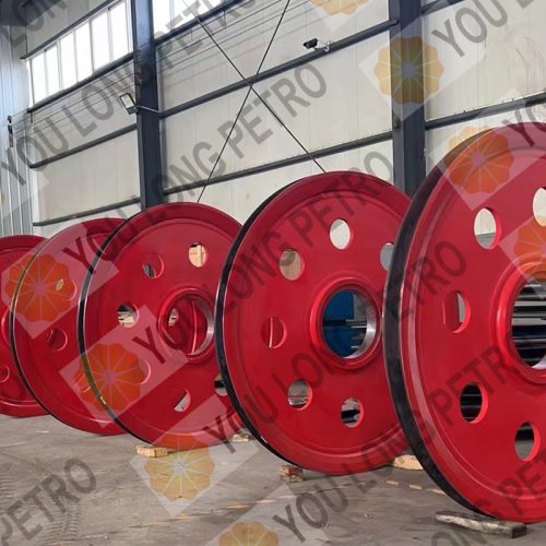 NA56425-SW-56650D 2027880 McKissick Crown Block Sheaves Traveling Block Pulley Drilling Rig Accessories