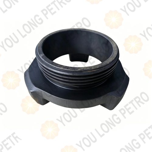 P40-40-101 Retainer Cover Mach For SJS SERVA TPH400 Halliburton HT400 4in 4.5in Triplex Plunger Fracturing Pump Fluid End Suction and Discharge Valve Subassembly Parts Replacement