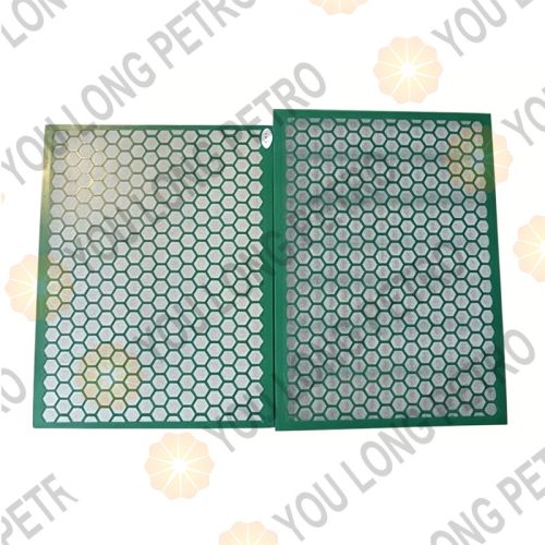 Hook Strip Flat Shaker Screen Replacement for NOV Brandt LCM-2D Shaker
