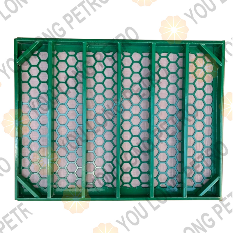 Composite Frame Flat Panel Replacement Shaker Screen for VSM 300 Primary Deck