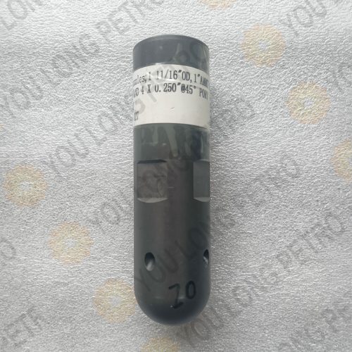 Jetting Nozzles 1 11 16 inch OD,1 inch AMMT BOX,1 X 0.250 inch AND 4 X 0.250 inch @45°PORT