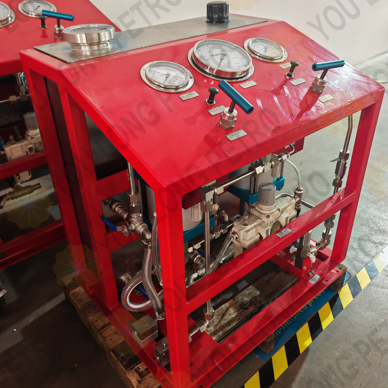 QST 140-J Pressure Test Pump 15000psi ,Pneumatic Bop Pressure Testing Unit,Chart Recorder is available