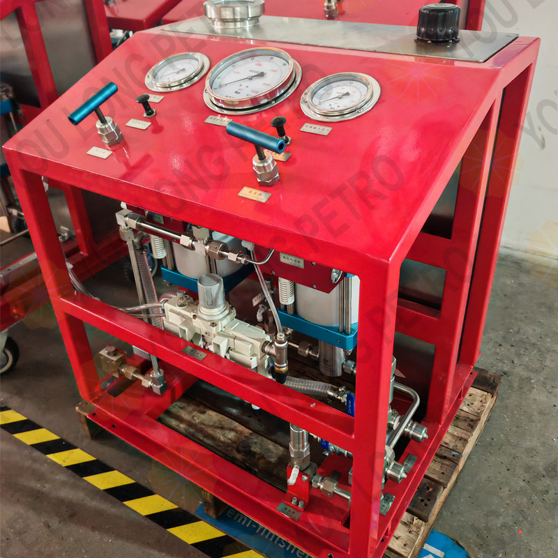 QST 140-J Pressure Test Pump 15000psi ,Pneumatic Bop Pressure Testing Unit,Chart Recorder is available