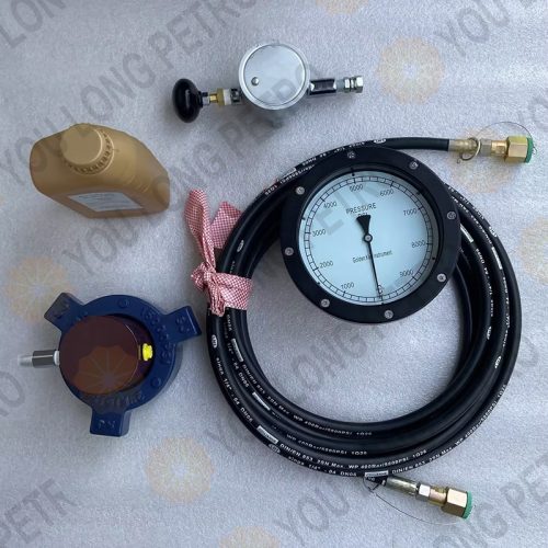 Standpipe System Pressure Sensor & Pressure Gauge 10000psi & Connection Cable & Hand Pump & Hydraulic Oil NOV MD Totco Crown Wagner SJPETRO JPIM