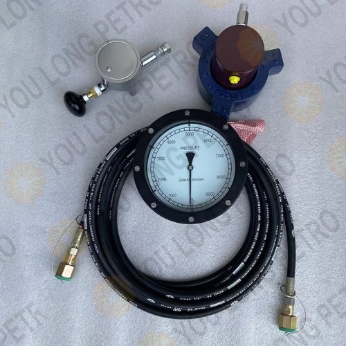 Standpipe System Pressure Sensor & Pressure Gauge 10000psi & Connection Cable & Hand Pump NOV MD Totco Crown Wagner SJPETRO JPIM