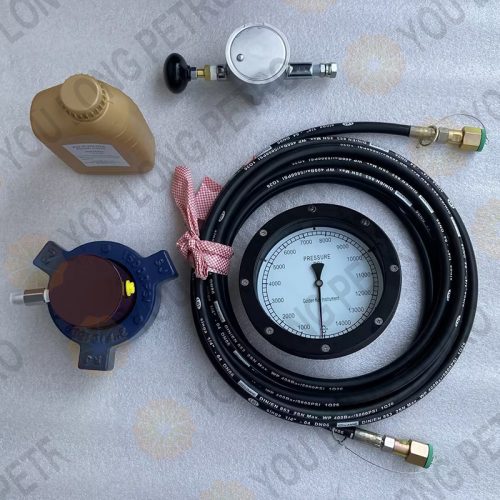 Standpipe System Pressure Sensor & Pressure Gauge 15000psi & Connection Cable & Push Pull Hand Pump & Hydraulic Oil NOV MD Totco Crown Wagner SJPETRO RGPETRO JPIM