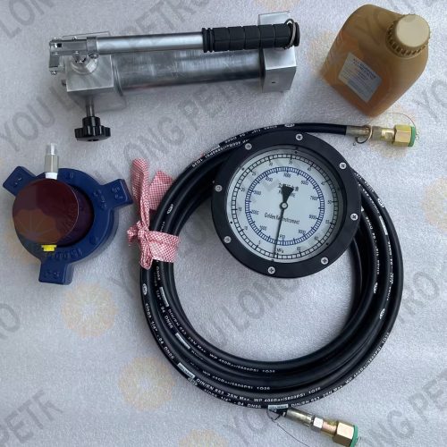 Standpipe System Pressure Sensor & Pressure Gauge 70Mpa & Connection Cable & Push Type Hand Pump & Hydraulic Oil MD TOTCO JPIM SJ PETRO CROWN WAGNER NOV
