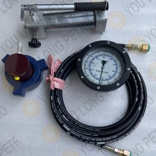 Standpipe System Pressure Sensor & Pressure Gauge 70Mpa & Connection Cable & Push Type Hand Pump SJ PETRO MD TOTCO JPIM CROWN NOV WAGNER