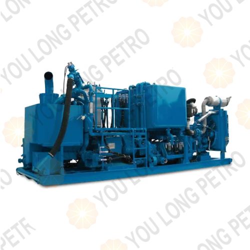 PCS-611A Cementing Equipment Skid Mounted Auto Density Control Single Pump SJS SERVA