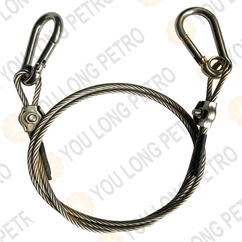 Security Chain For Explosion-proof Camera 6 Point CCTV System Drilling