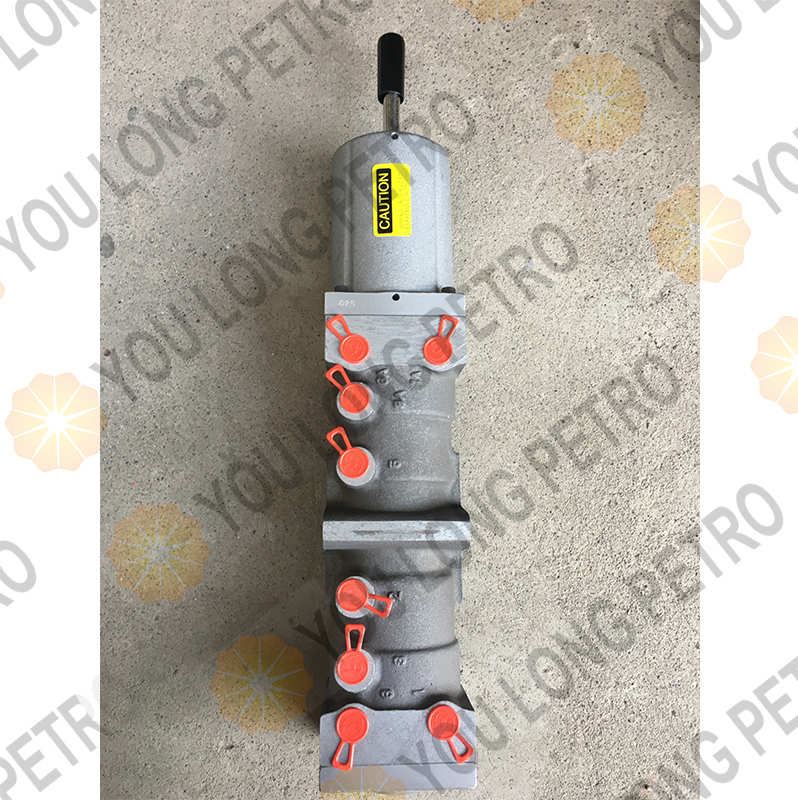 8 Position Air Cylinder R431003808 P55557-3 Rexroth Aventics