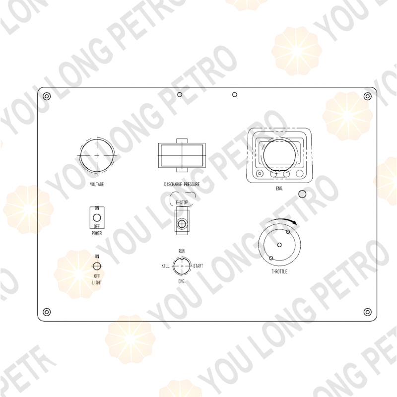 Control Box For ATS-20 Booster Centrifugal Pump Skid (5x6) SJSERVA