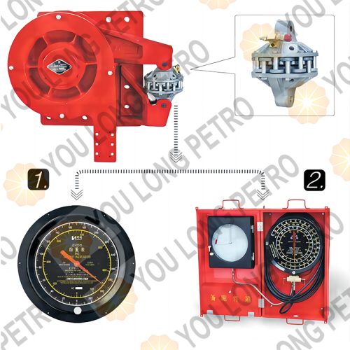 SJPETRO Drilling Weight Indicator JZ75 Anchor Type For Accurate Measurements