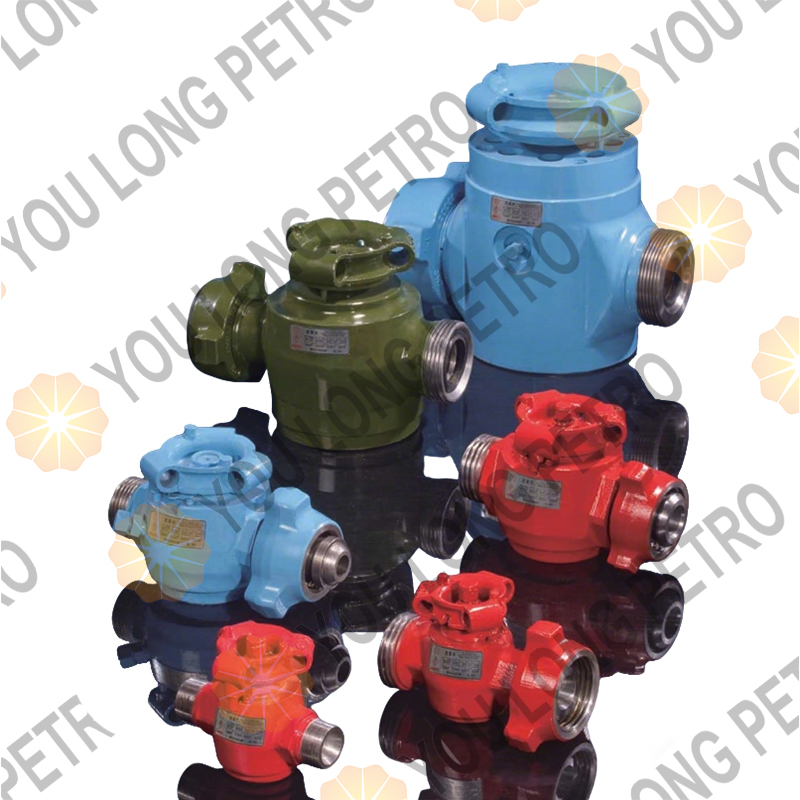 Plug Valve K31101100004 1 2 3 inch SJPETRO Low Torque Manual Wellhead Valve Union Connection