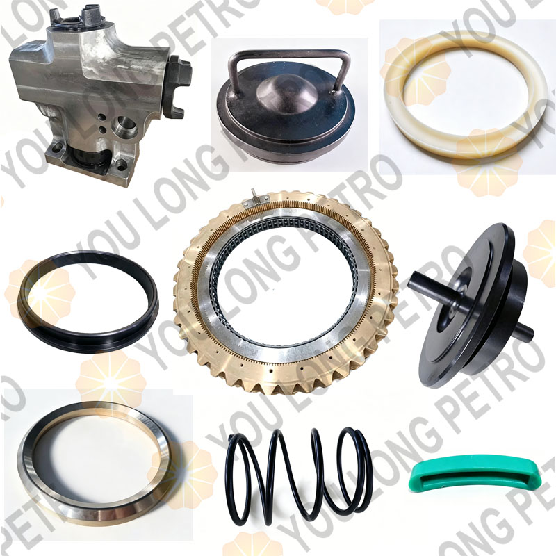 Halliburton HT400 Triplex Plunger Pump Parts